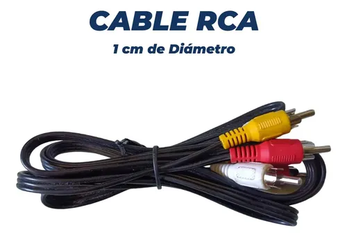 Cables Rca De 3 Plus