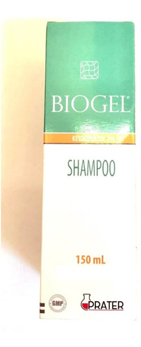 Biogel 2% Shampoo 150ml Anticaspa Seborrea Dermatitis Prater