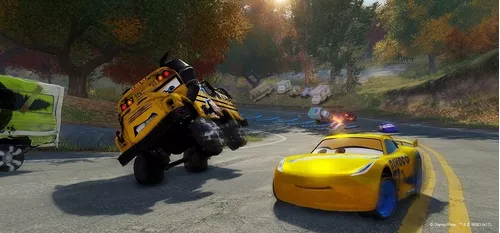 Jogo Carros 3: Correndo Para Vencer Xbox 360 Warner Bros com o