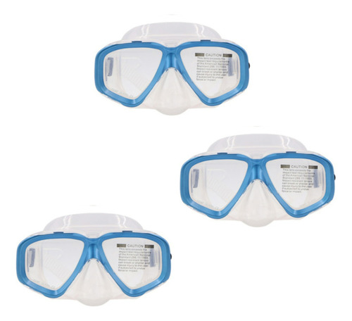 Visor Para Buceo Y Snorkel Anti Empañante - Antifog Azul