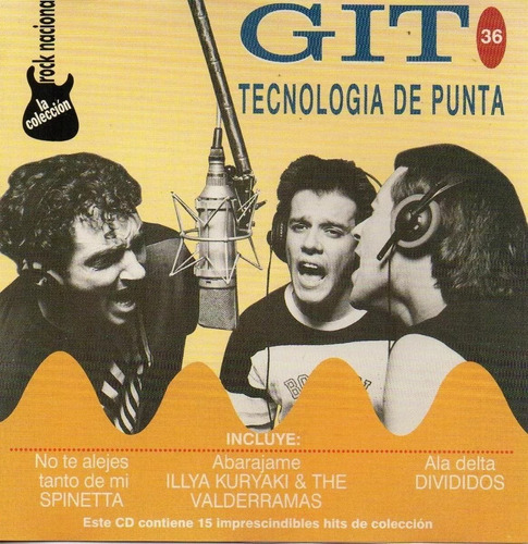 Cd Colección Rock Nacional Vol 36 Git Tecnologia De Punta 