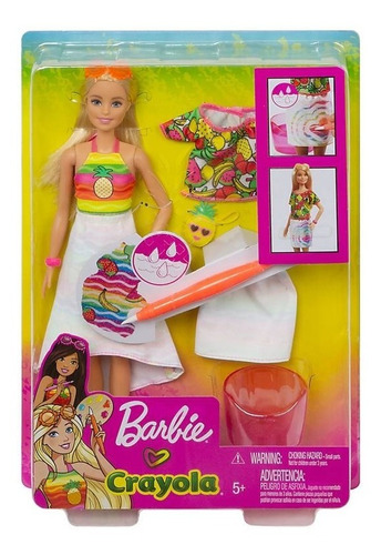 Barbie Sorpresa Crayola De Frutas; Tienda Que Regalo 