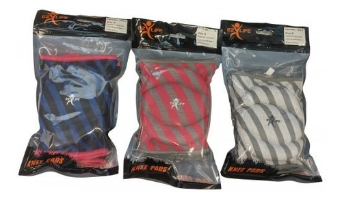 Rodillera De Voley Ez Life Rallada De Colores Talle Xs