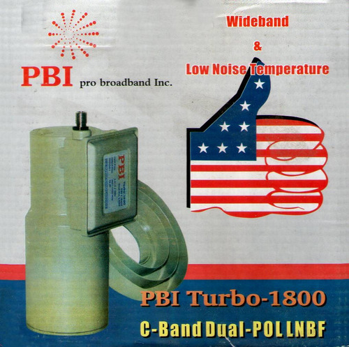 Lnb P/antena Banda C Multipunto S/dielectrico Escalar Recto