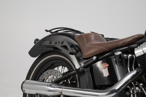 Kit Maletas Laterales Legend Lh Harley Davidson Softail 45lt Color Negro