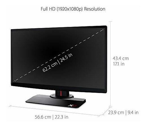 Monitor Viewsonic Xg   Hz Ms Sync Gaming Hdmi Negro