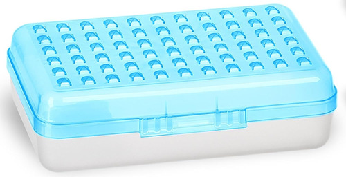 Enday - Caja De Lápices De Plástico Con Puntos Pequeros, Org