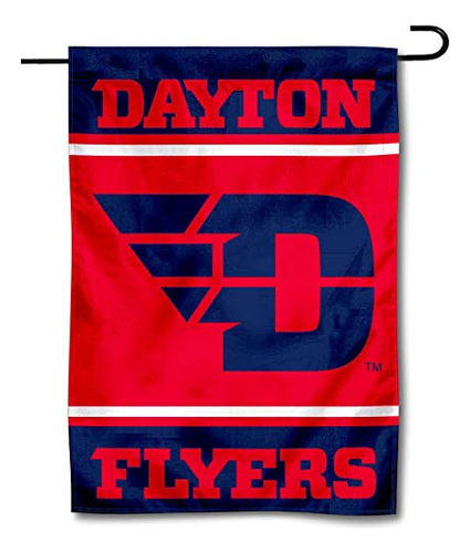 College Flags & Banners Co. Bandera De Jardín Dayton Flyers