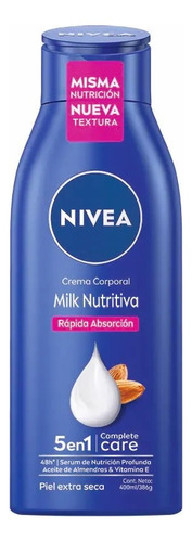 Nivea Body Milk Extra Seca 400m