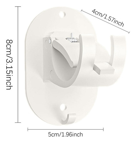 Suportes De Cortinas Para Cortinas Rod 2 Peças De Suportes D