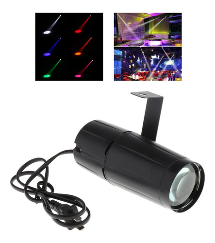 Spot Bar Spin Pin Light Party Ktv|=|branco Quente