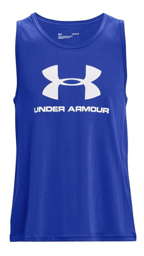 Camiseta Esqueleto Under Armour Sportstyle-azul