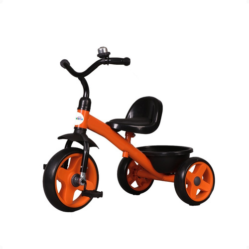 Triciclo Niños Rofft Reforzado Asiento Regulable Canasto