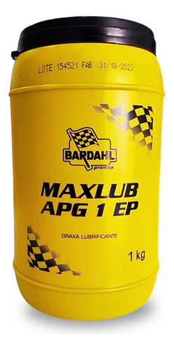 Graxa Engrenagem E Rolam Maxlub Apg-1 Ep 1kg- Promax Bardahl