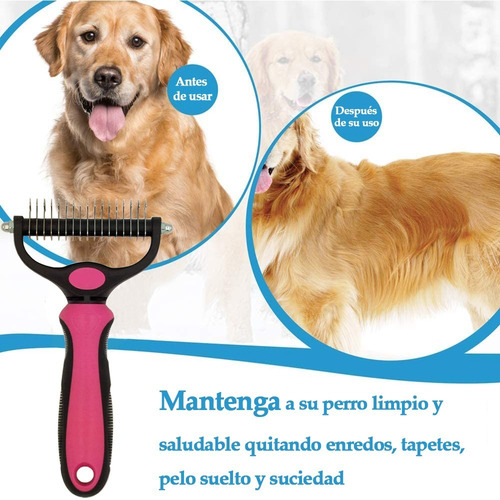 Cepillo Deslanador Pelo Cepillo Grande Para Mascotas.