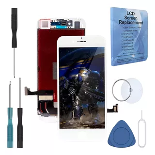 White For iPhone 8 Plus 5.5 Inch Lcd Screen Replacement Full