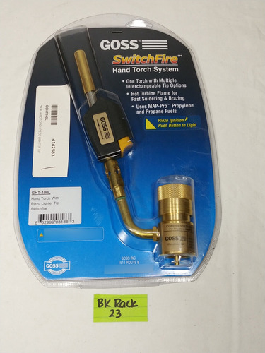 Ght100l Soldering Brazing Hand Torch With Hot Turbine Fl Cch
