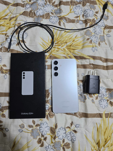 Samsung Galaxy S24 Plus 5g Dual Sim 256 Gb Gris Mármol 12 Gb Ram (2 Meses De Uso, Como Nuevo) (Usado)