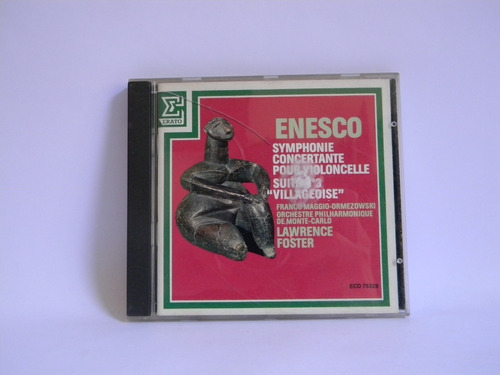 Enesco Symphonie Concertante Violoncello Cd