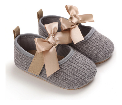 Zapatos Para Bebés Recién Nacidos Y Niñas Con Lazo, Zapatos