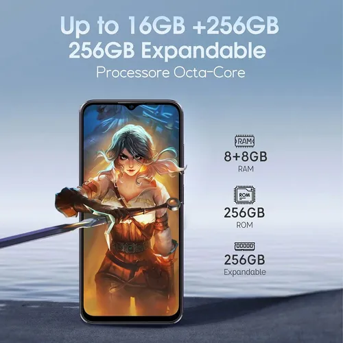 Smartphone Celular Ulefone Note 16 Pro 8+256256gb Android 13