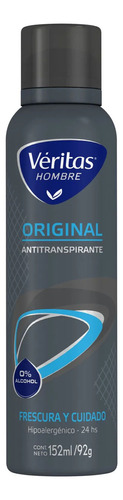 Antitranspirante en spray Veritas Control fresca 152 ml