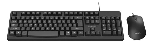 Mouse Y Teclado Cableados Spt6214/00 - Philips / 104 Teclas