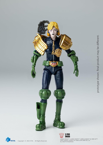 Juez Hiya Toys Juez Dredd: Juez Del Salón De Los Héroes Ande