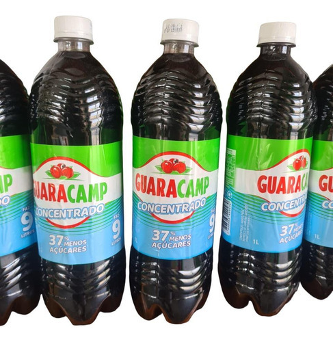 Xarope Concentrado Guaraná Menos Açúcar Guaracamp - 2 Litros