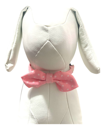 Collares Mascota Gato Y Perro Moño 1 Rosa S
