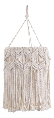 Funda De Lámpara Colgante Tipo Macramé, Estilo Bohemio, Para