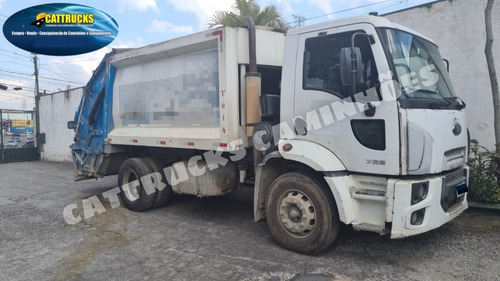 Imagem 1 de 9 de Ford Cargo 1722 Toco Compactador Coletor De Lixo 2012
