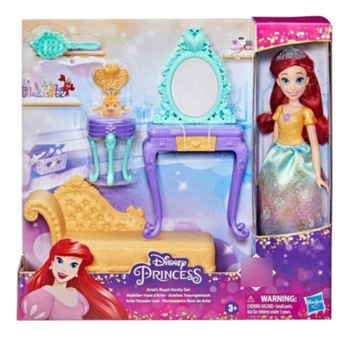 Disney Princesa Ariel Con Tocador