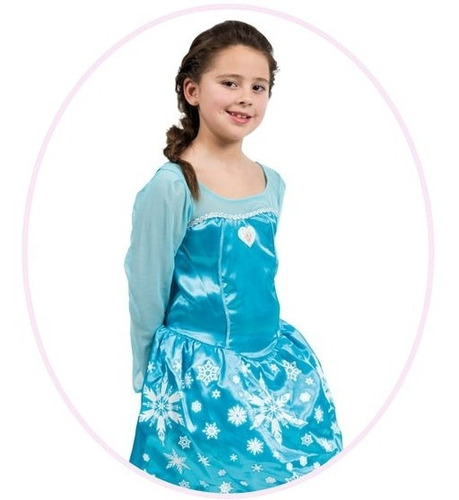 Disfraz Frozen Elsa Basico 4-5 Anos Disney