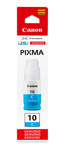 Tanque De Tinta Canon Gi-10 Cian 70ml Para G5010/g6010/g7010