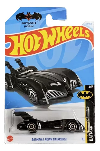 Hot Wheels Batman Y Robin Batmobile