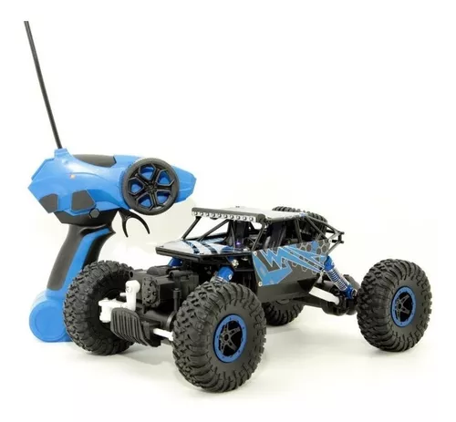 Carrinho Controle Remoto 4x4 Monster Truck Rock Crawler