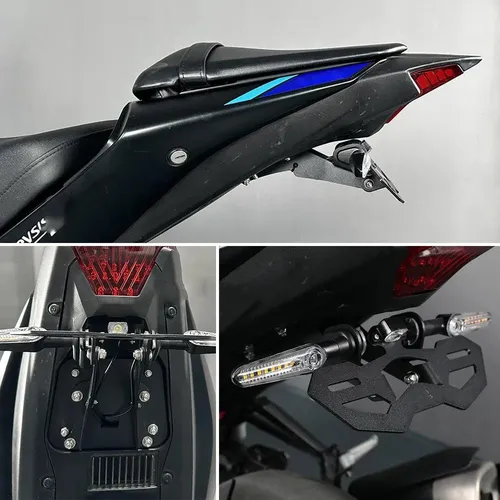 Soporte De Matrícula Para Yamaha Mt03 Mt25 Yzf R3 R25