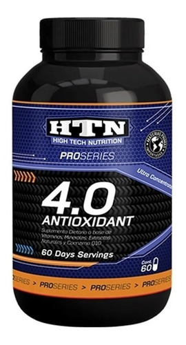 Antioxidante Coenzima Q10 Zinc Resveratrol X60 Htn Vit A C E