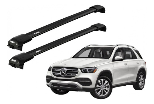 Barras Thule Mercedes Benz Gle 19- Re / Edge Flu Bk