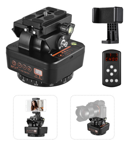 Trípode Panorámico TriPod Head Inalámbrico Yt-1000 Zifon Hea