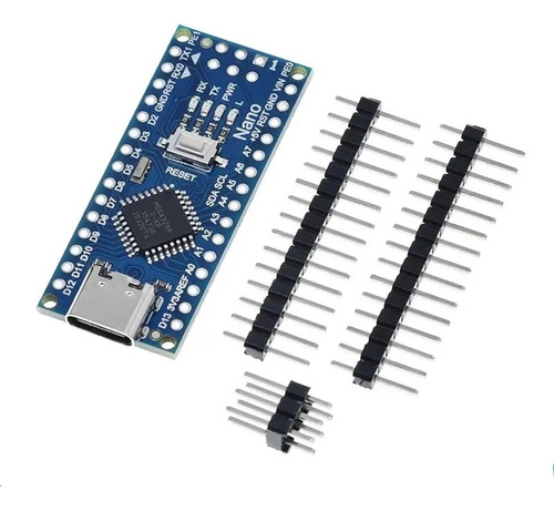 Arduino Nano V3 Compatible Tipo C Atmega328p Ch340 16mhz
