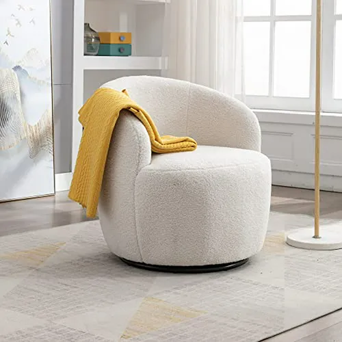 Conjunto De 2 Sillones Giratorios Para Sala, Cómodos Y Elega
