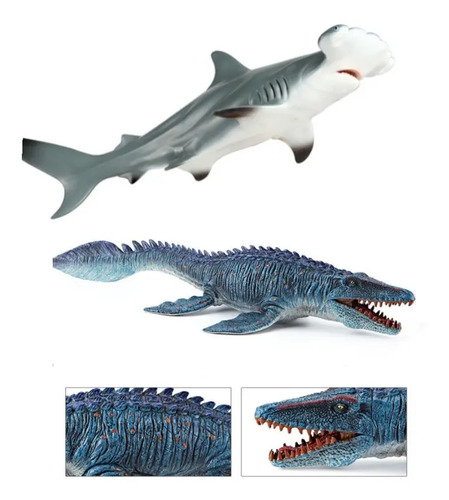 Juguete Acuático Mosasaurus Teledirigido 2.4GHz Con Luz Y Chorro De Agua, Batería Recargable, Para Piscina O Lago, Edades 3+