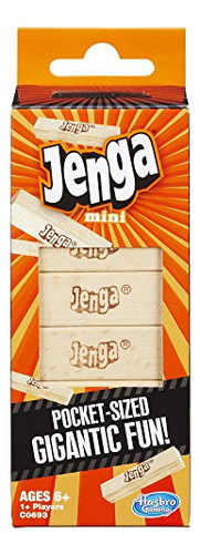 Jenga Game Hasbro Gaming Mini Pocket Version Para Crianças