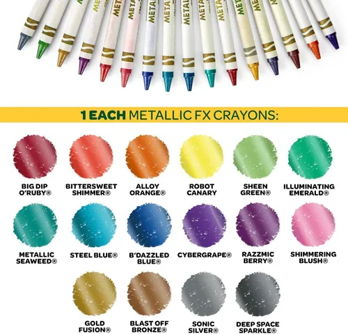 Crayola Ultimate Crayon Box Collection (152ct), Granel...