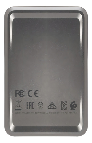 Disco Ssd Externo Adata Sc685 500g Ultra Slim Usb 3.2 Tipo C Color Gris