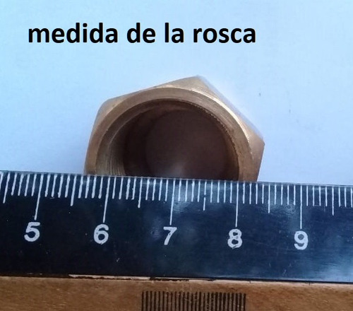 Codo Rápido 3/4 Bronce Completo Virolas Refrigeración Gas