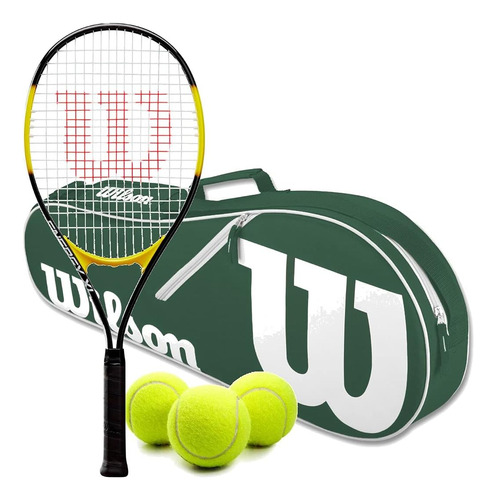 Raqueta De Tenis Recreativa Preencordada Wilson Energy Xl 11