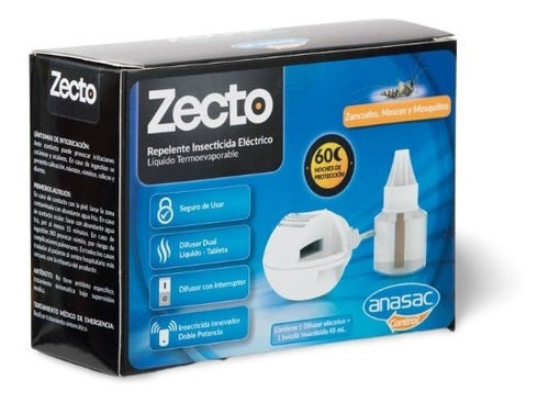 Zecto Difusor Electrico Liquido